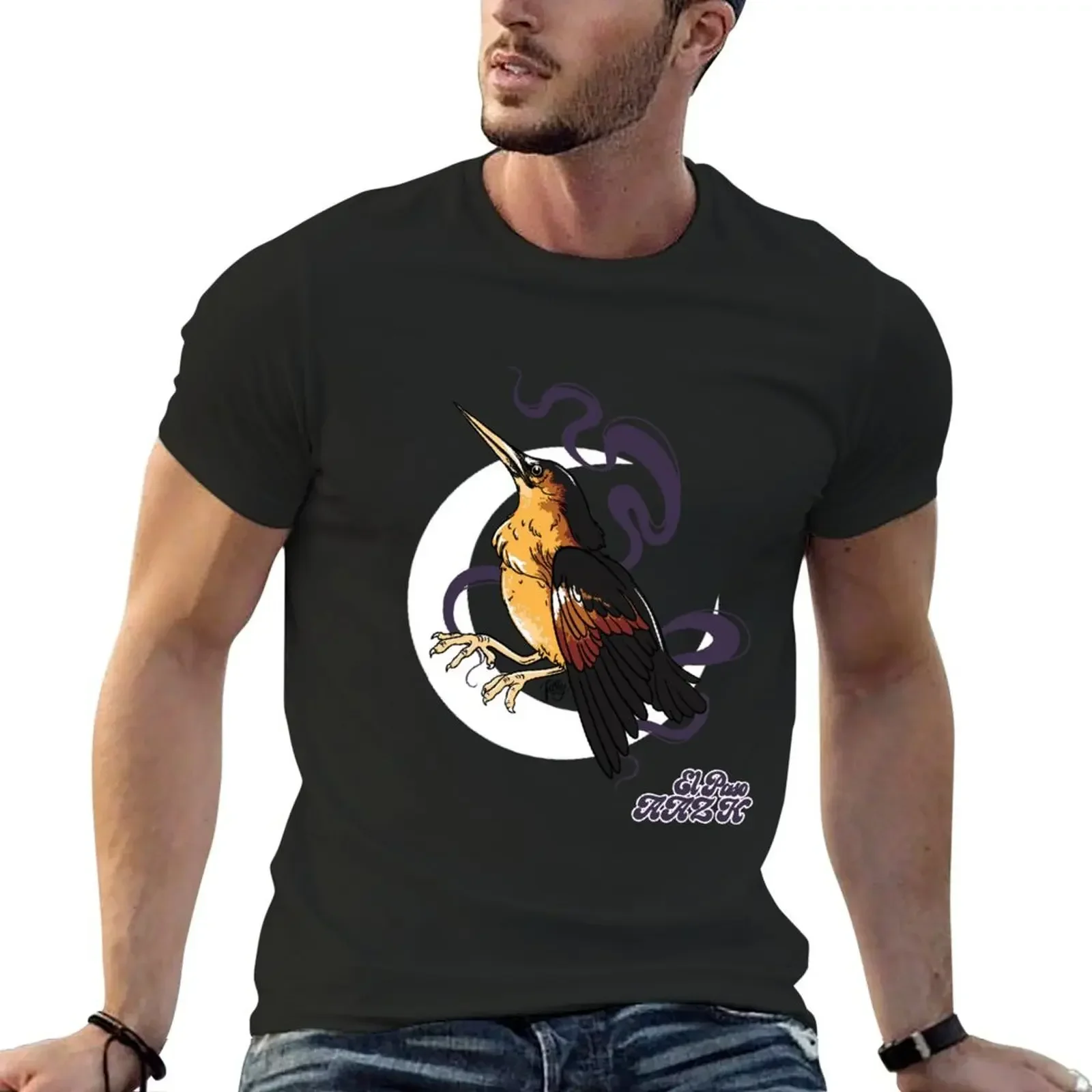 Spooky - Least Bittern by @chorizobaby T-Shirt anime t shirts shirts graphic sports fans blanks heavy weight t shirts for men