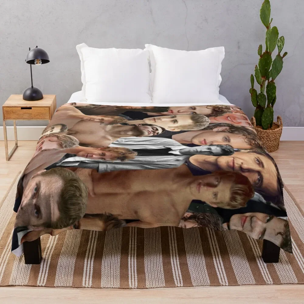 

Hayden Christensen Photo Collage Throw Blanket Blankets Sofas Of Decoration Tourist cosplay anime Blankets