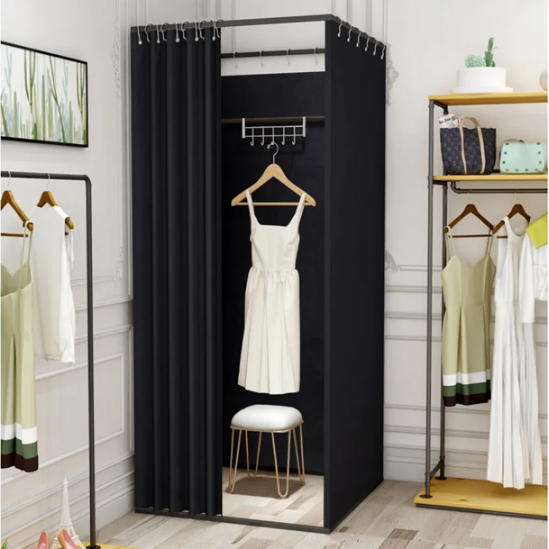 Custom, Portable UP Fitting Room Movable Changing Room Retail Change Clothes Room