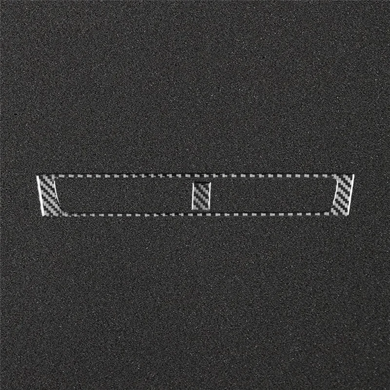 

NEW-For Honda S2000 2000-2009 Soft Carbon Fiber Central Console Air Vent Outlet Cover Trim Sticker Car Interior Replacement