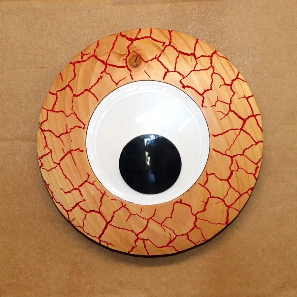 2/24 قطعة عيون جوجلي كبيرة عيون تذبذب عملاقة مع لاصق ذاتي، عيون جوجلي سوداء وبيضاء لتزيين عيد الميلاد اليدوية #2