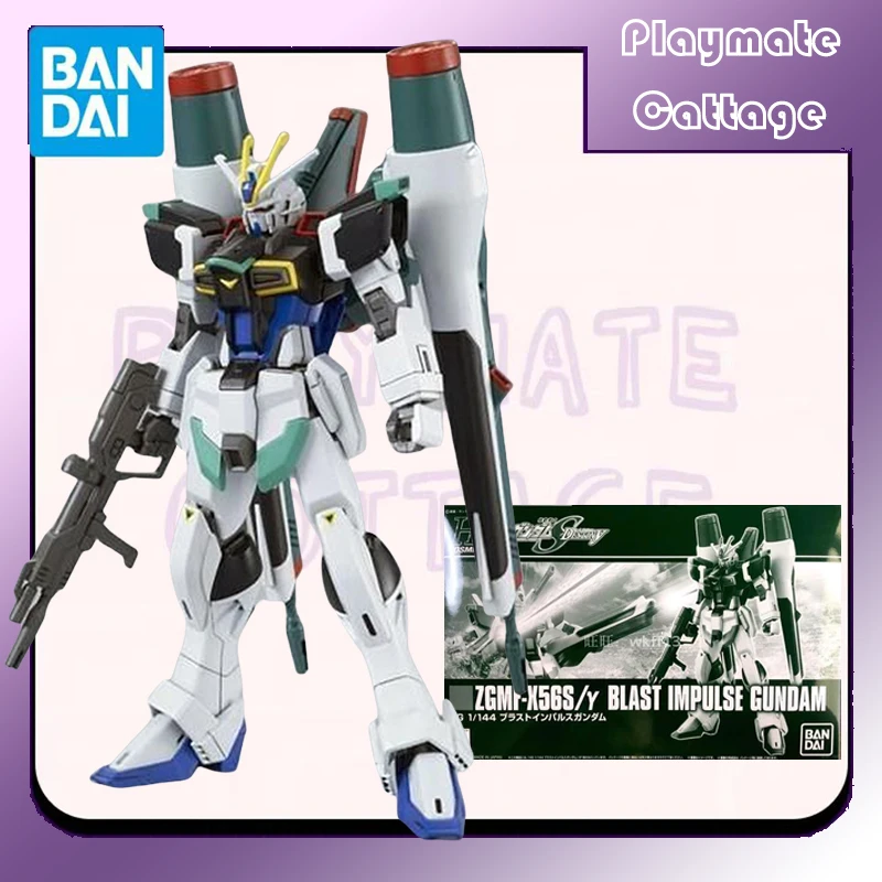 

В наличии BANDAI оригинальный HG ZGMF-X56S/Y BLAST IMPULSE GUNDAM аниме фигурка модель игрушка Коллекционная сборка украшения подарок детям