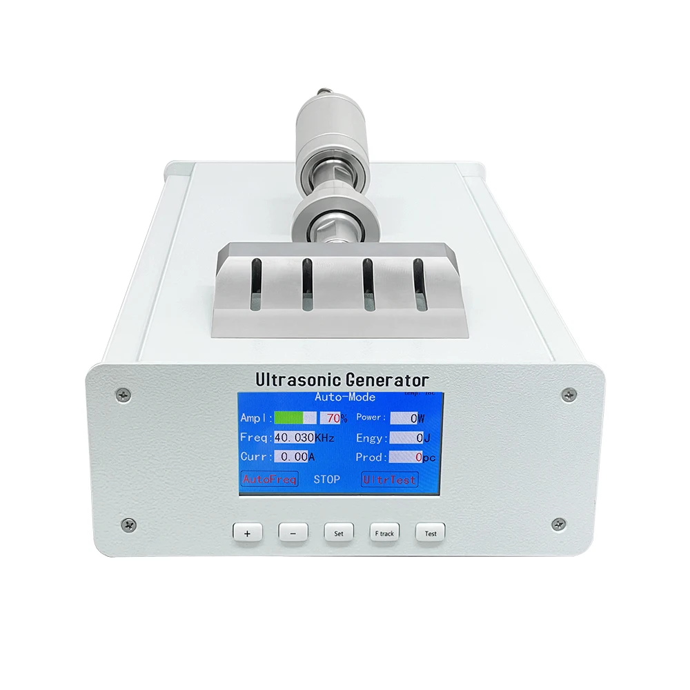 نظام سكاكين قطع المطاط بالموجات فوق الصوتية 40 كيلو هرتز لآلة قطع المطاط الأوتوماتيكية