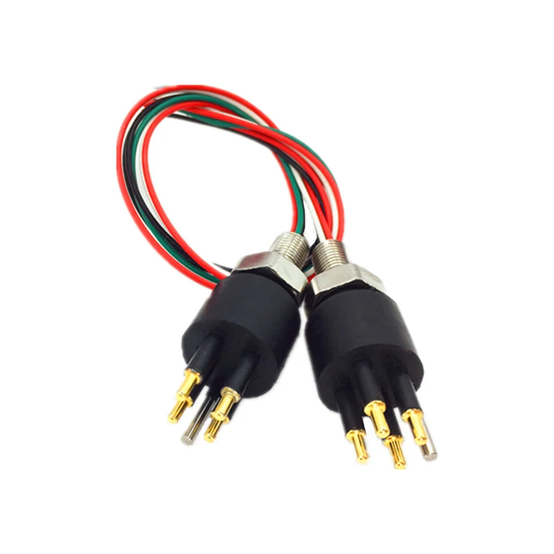 

BH4M Subsea Cable Connectors ROV 4 Core Bulkhead Waterproof Socket Diving Plug Subconn Underwater Connector