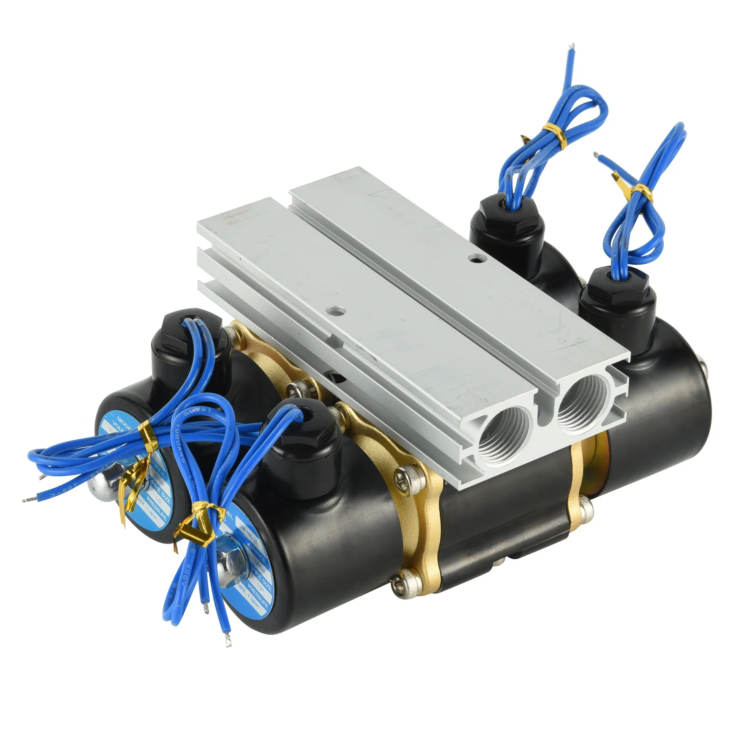 

Truck Trailer Parts Air Ride Suspension Solenoid Valve DC12V Air Bag System 2W160-2F Manifold Valve Blocks for Air Suspension