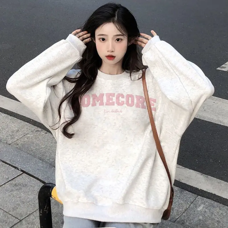 بلوزات ملابس حريمي السيدات الخريف Insfleece مبطنة تنوعا اقتصاص Slims السلس صورة ظلية زمم الأزرق الداكن Y2K سوداديرا