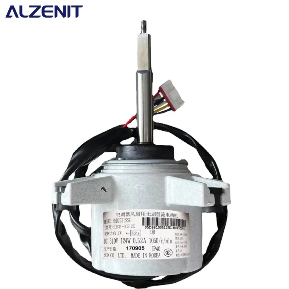 New For Samsung Central Air Conditioner FMBC531SSG DB31-00512E FMBC531SSF DB31-00512D FMBC531SSK DB31-00512F DC Fan Motor