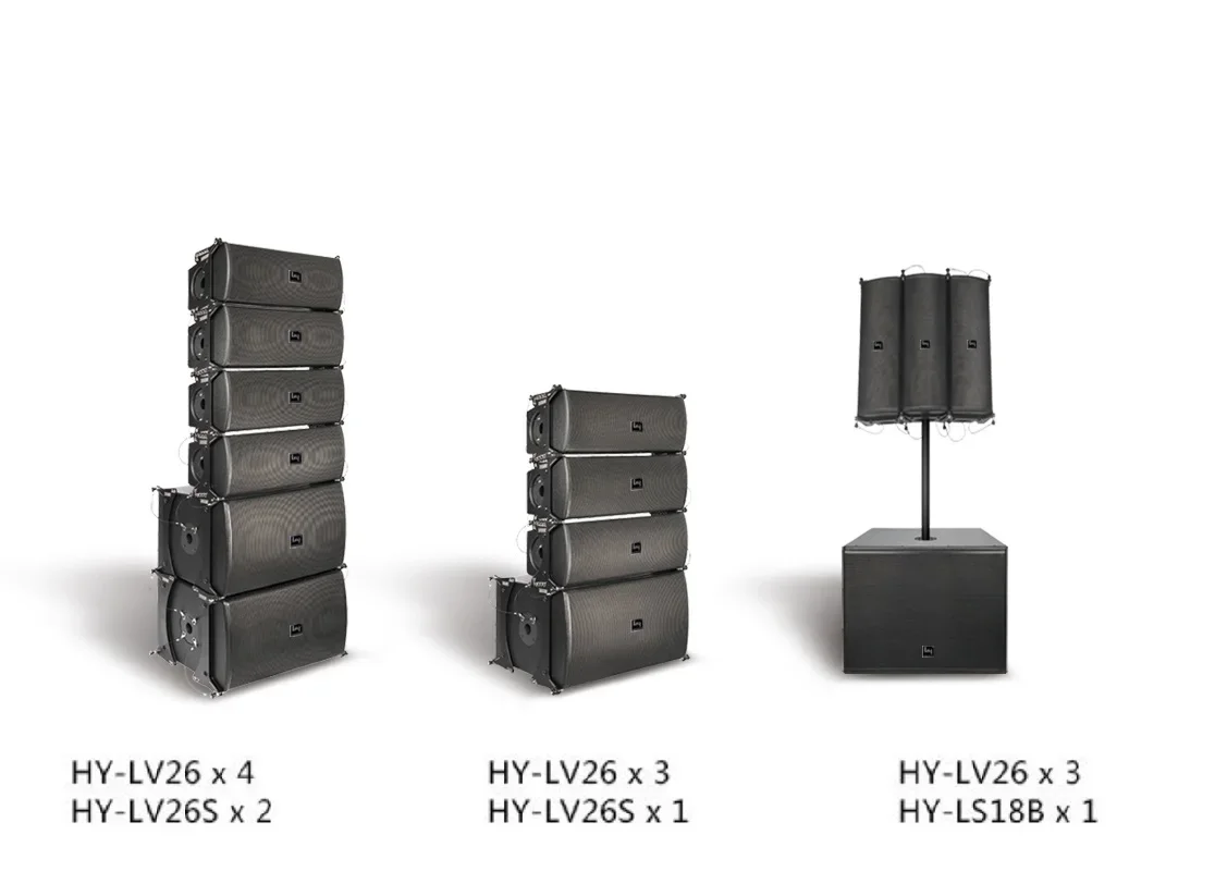 LF Driver audio Passief aangedreven podiumluidsprekers Subwoofer DJ line array-luidspreker