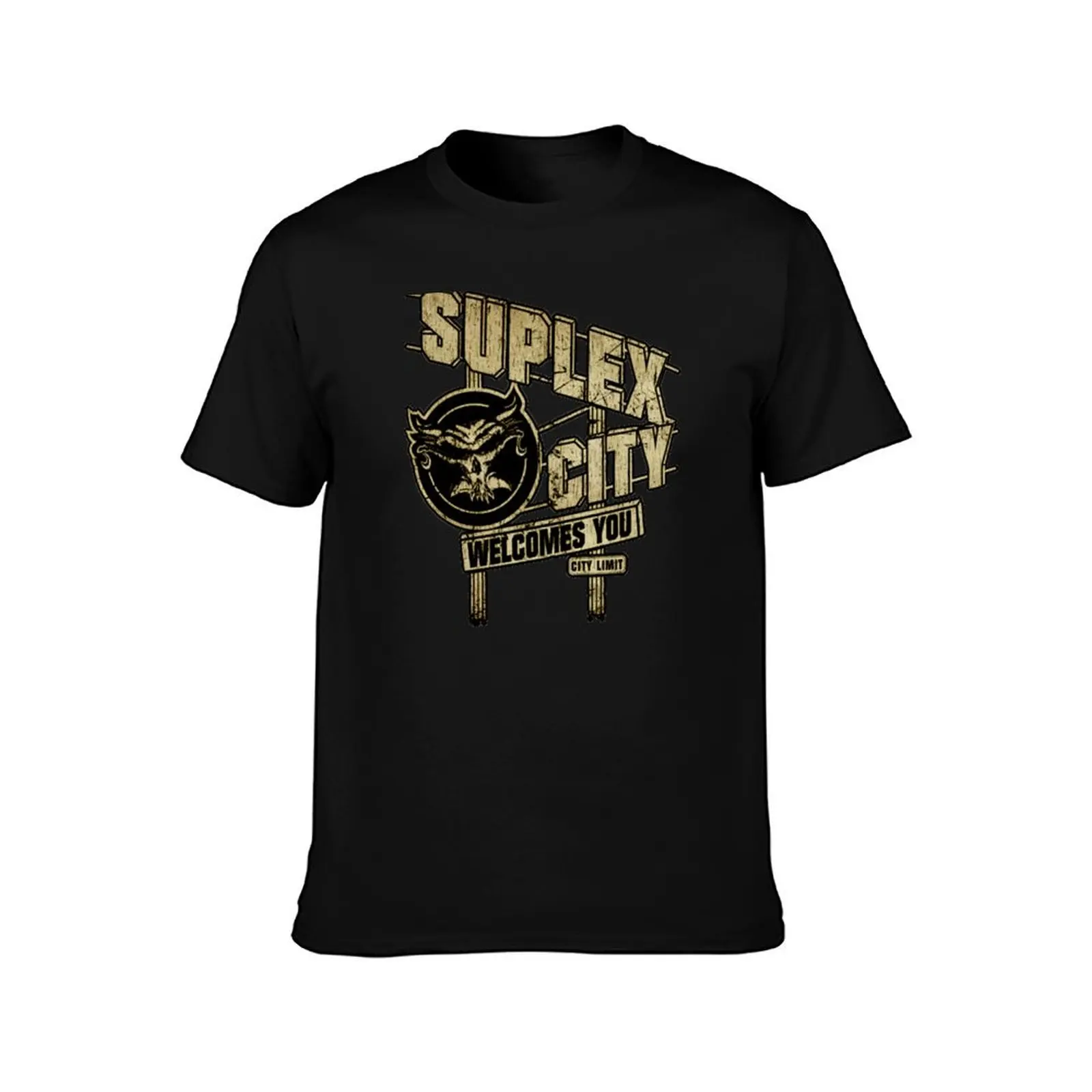 Vintage Suplex Area T-Shirt Sports Basic Short Sleeve T-Shirt