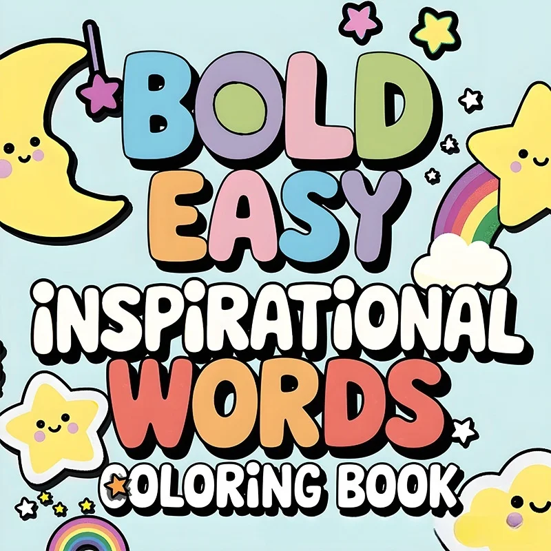 Puzzel Cartoon Bloem Animatie Tekenboek Creatief Cartoon Kleurboek voor volwassenen en tieners Stressverlichtende graffiti
