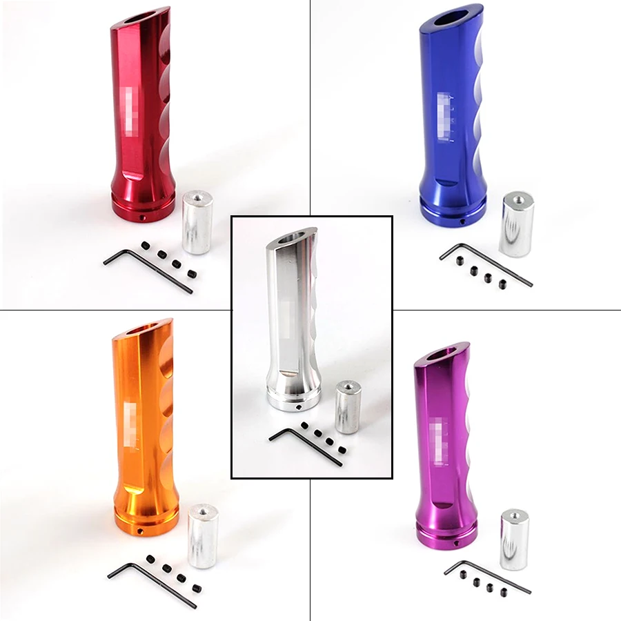 2.5CM Universal Auto Car Aluminum Hand Brake Sleeve Handbrake Handle Hand Protector Cover