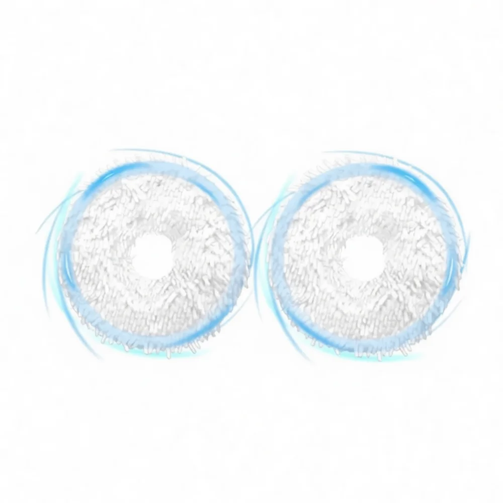 For Ecovacs N9 Plus Robotic Vacuum Parts Replacement Kit Roller Brush Side Brushes HEPA Filter Mop Cloth Dust Box Accessories