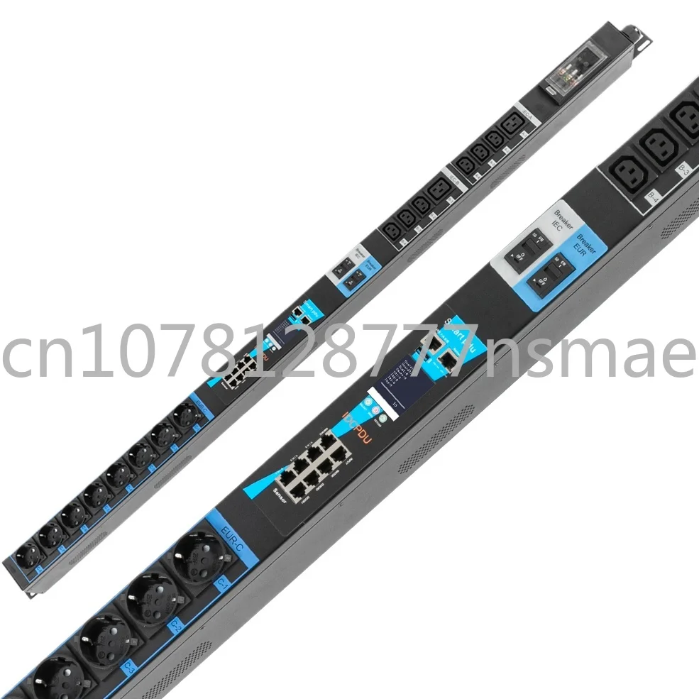 

Высокомощный настраиваемый TCP IP SNMP Rack Power Strip Умный интеллектуальный блок распределения питания PDU