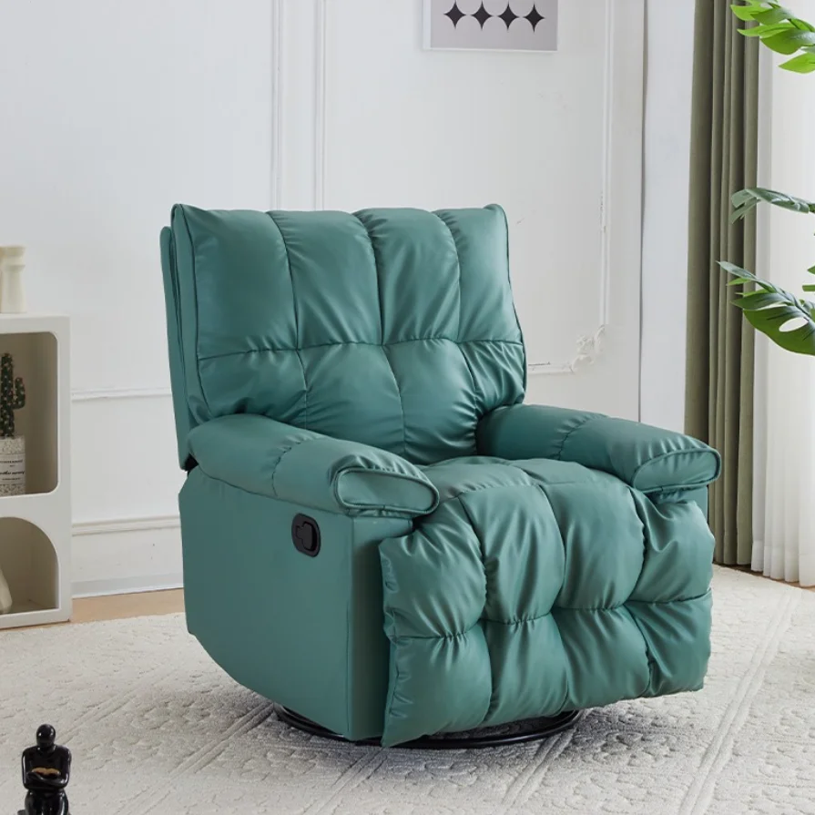 كرسي أريكة قابل للاستلقاء كهربائي حديث لكبار السن كرسي أريكة نوم قابل للتدوير وقابل للتأرجح كرسي قابل للتعديل لغرفة المعيشة #1