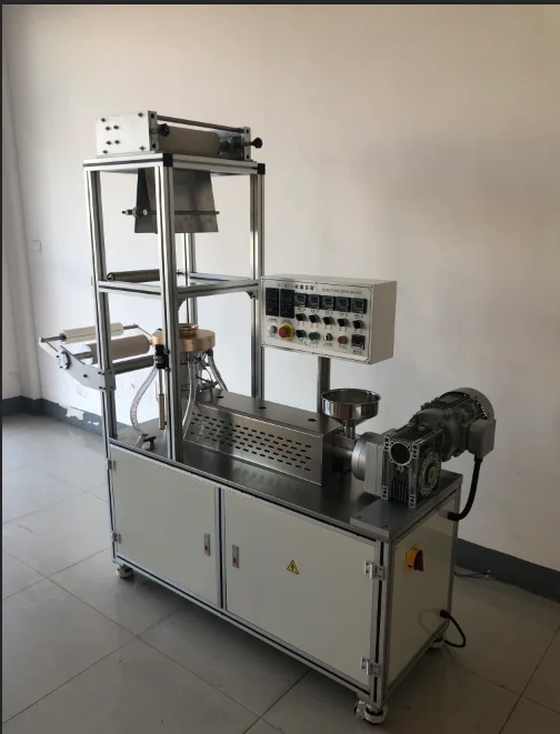 Film Blowing Extruder Three Layer PLA Plastic Blown Film Production Line Equipment