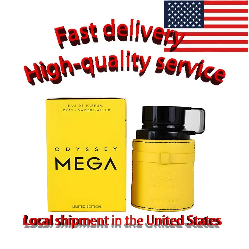

3.4 Ounce Original Armaf Odyssey Mega Man for Men Eau De Parfum Spray Arabic Perfume Colognes and Colognes Birthday Present