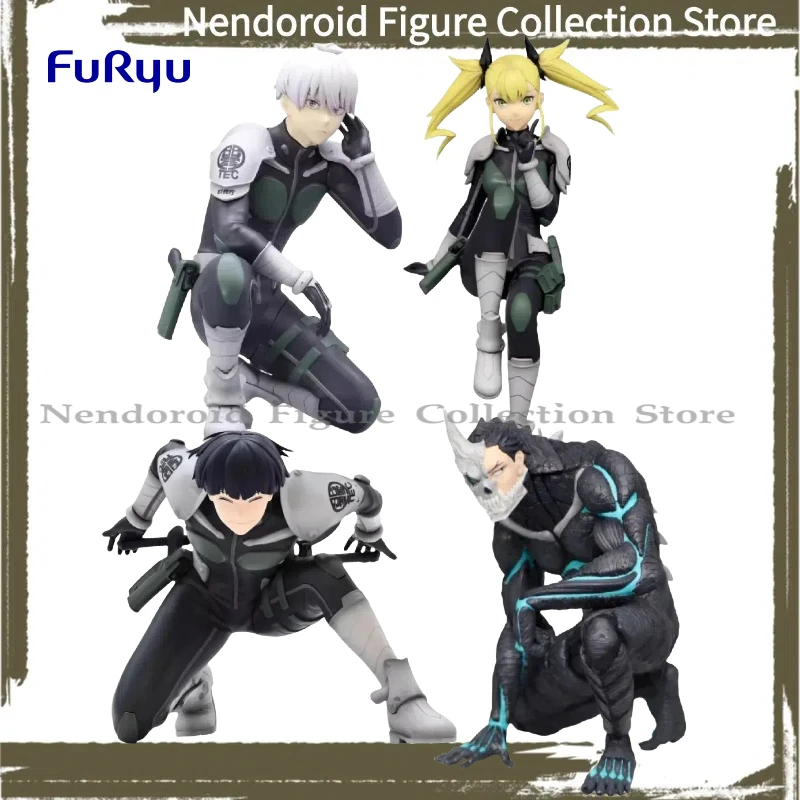 

In Stock Furyu Kaiju No. 8 Reno Ichikawa Hoshina Sōshirō Desktop Cute Doll Anime Action Figure Toy Gift Model Collection