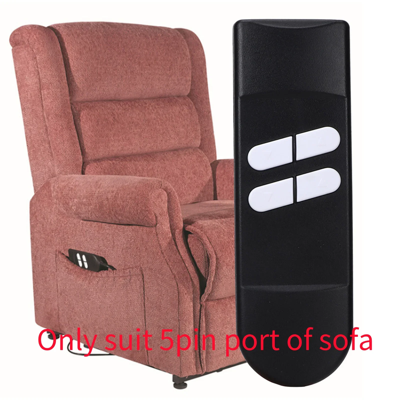 Electric Recliner Controller 4 Button For Lifting Chair Electric Sofa Manual Hand Controller Sofa Hand Control Switch