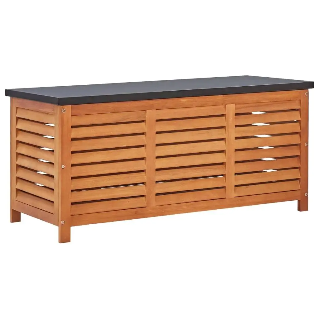 

Natural Wood Storage Box Black Decorative Organizer for Home Office Use Eco-Friendly Design Sleek Modern Style