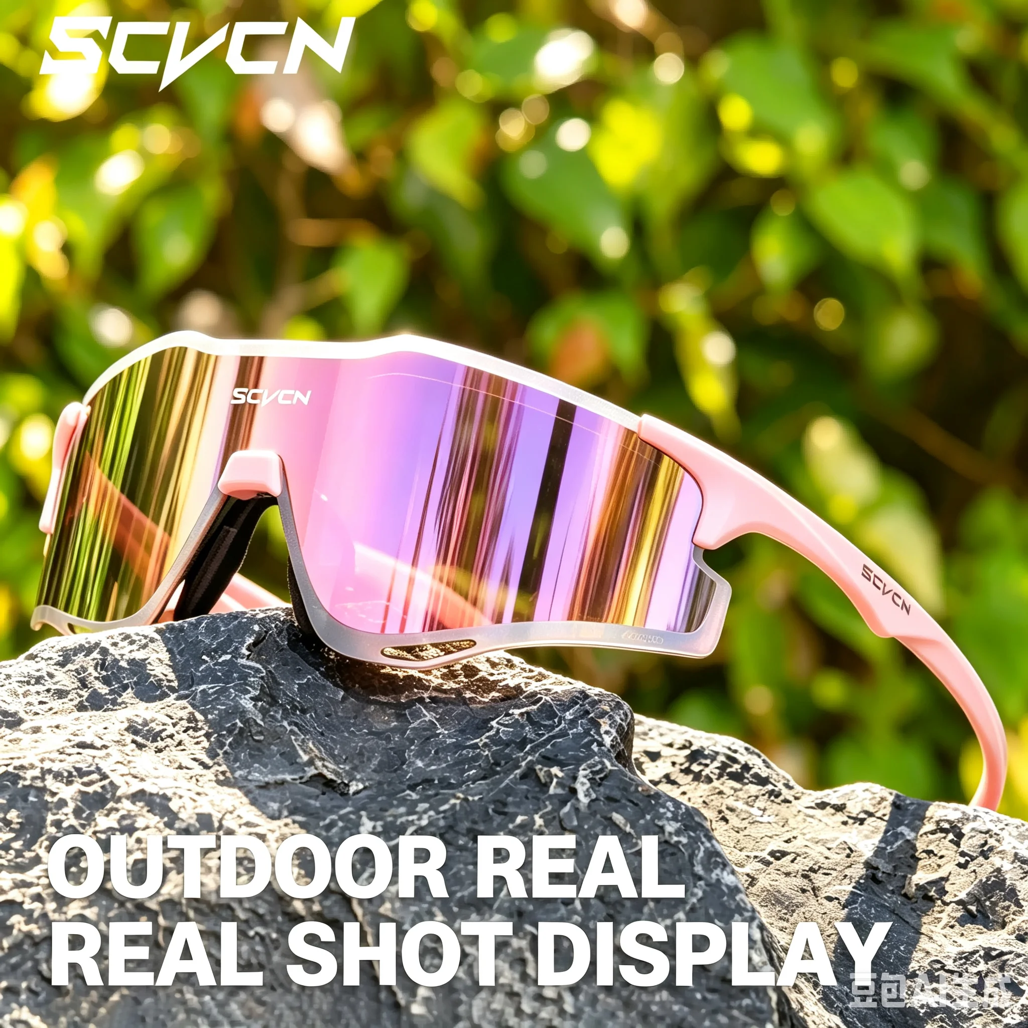 SCVCN Marathon Running Glasses Bike Cycling Bicycle Motorcycle Golf Eyepieces Camping Sunglasses UV400 Outdoor Sports Equipment