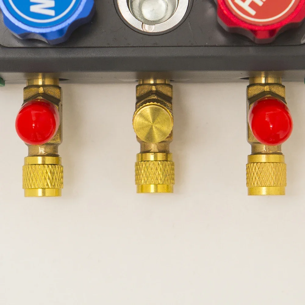 DY521A Digitale Hvac Vacuüm Manometer Spruitstuk Koelmiddel Manometer Set Temperatuur Lekkage Airconditioner Tester Meter