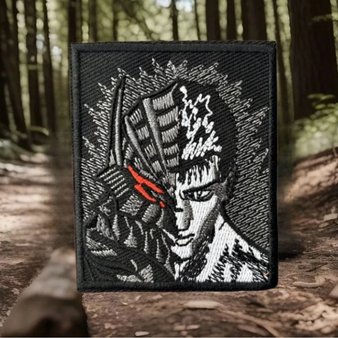Аниме тактический значок морали военная армия декоративная повязка на руку вышитые нашивки на липучке наклейка на рюкзак для одежды