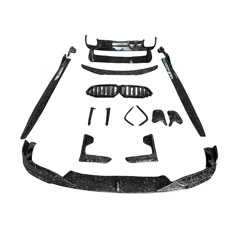 Bodykit LD Style Forged Carbon Fiber for  F XM Pre Lci  Front Bumper Spoiler Car Body Kits