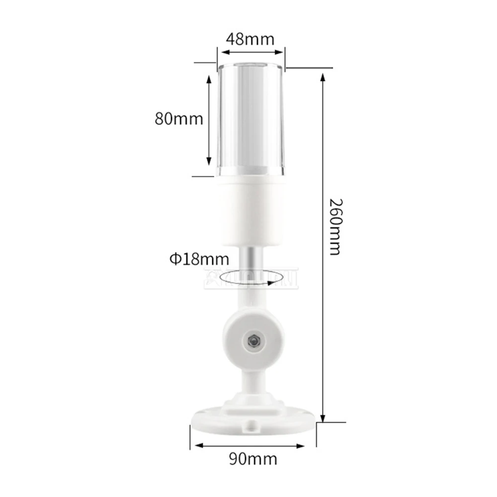 USB control tower light programmable three color light automatic storage logistics alarm signal light