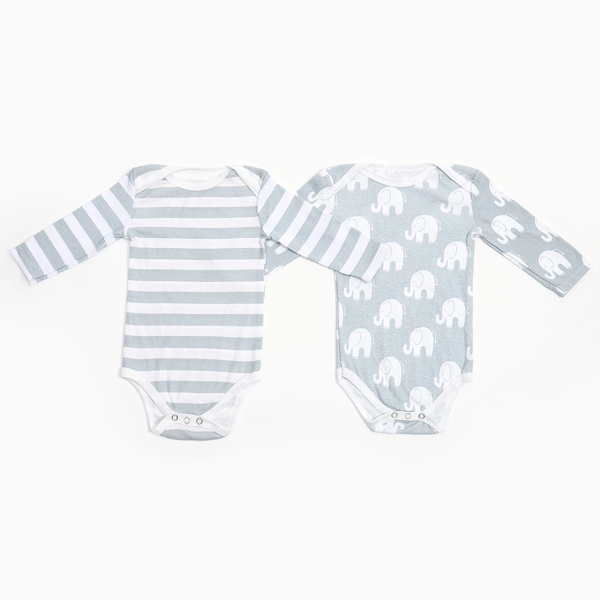 

Baby Boys Girls 2-pack Longsleeve Bodysuits One-piece 100% Cotton for Infant Baby , Unisex