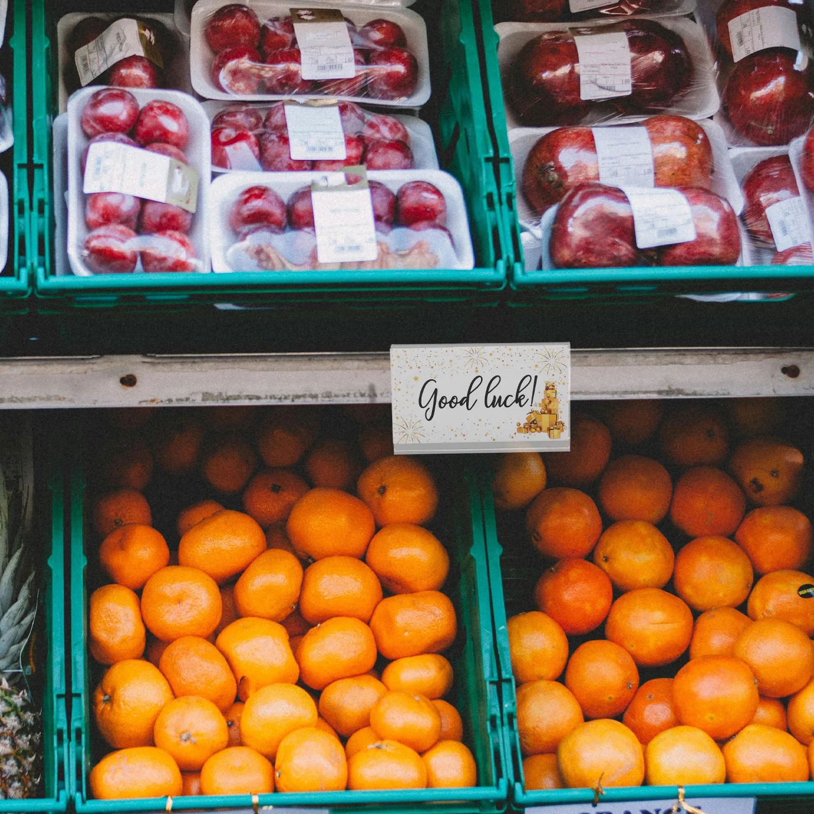 10 Buah Tempat Label Akrilik Transparan, Penyangga Display Harga Kecil, untuk Meja, Konter, Toko Ritel, Rak