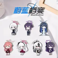 7PCS Anime Blue Archive Badge Brooch Pin Tenndou Arisu Hayase Yuka Clothes Backpack Decoration Lapel Personalized Chest Tag
