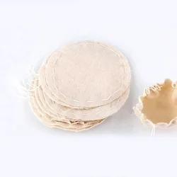 YOMDID 10pcs/Pack Reusable Eco-friendly Coffee Filter Cloth Practical Flannel Cloth Coffee Maker Filters Tools For Siphon Pot