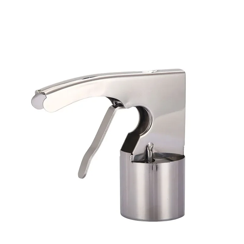 

Stainless Steel Ice Cream Supplies Spoon with Trigger Release Big Volume Cylindrical Easy To Clean Kitchen Tools & Gadgets