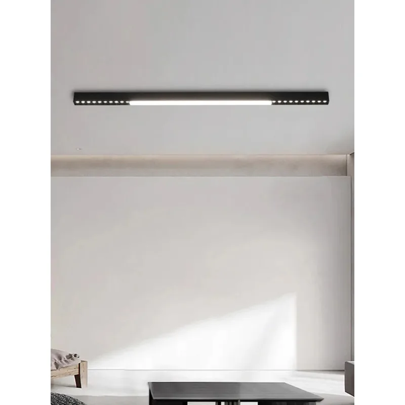 Long Strip Lamps Nordic Modern LED Ceiling Light Suitable for Living Room, Dining Room, Kitchen, Bedroom, Balcony, Corridor