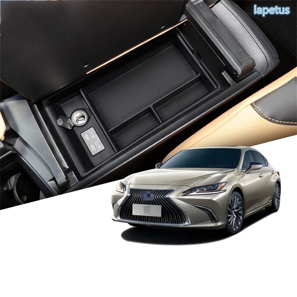 Central Armrest Storage Box Center Console Phone Holder Car Accessories Cover Fit For Lexus ES ES250 ES300h ES350 2021 - 2024