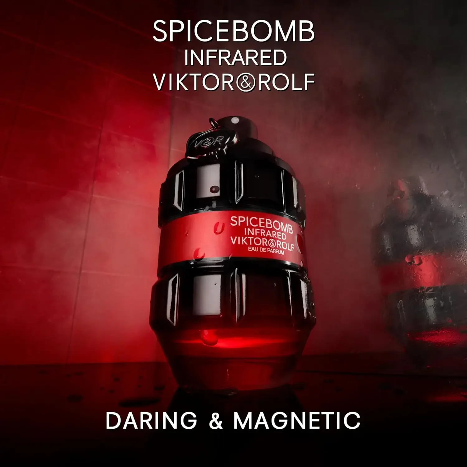 Viktor&Rolf Spicebomb Extreme Eau de Parfum (EDP) 100ML para hombres, vainilla ámbar picante herolosa intensa, spray de colonia de larga duración