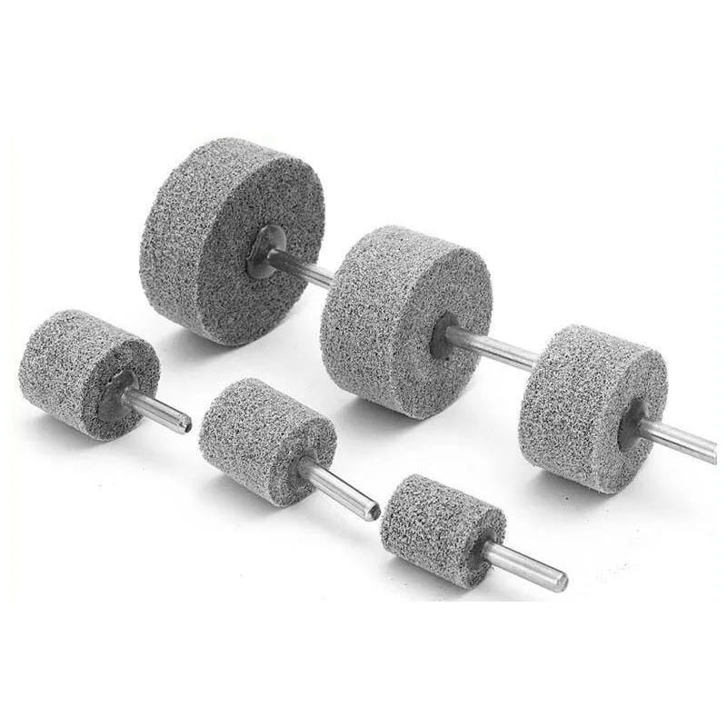 Grinding Polishing Head Electric Drill Bit Wheel 1/4inch Shank 20/25/30/40/50mm For Dremel Rotary Accessories Power Wood Tools