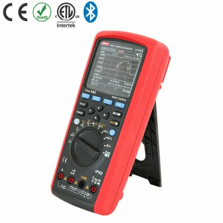 1PC NEW UNI-T UT181A True RMS Datalogging LCD Digital Multimeter Auto Range 60000 Cou In Stock Original Box#familitrade