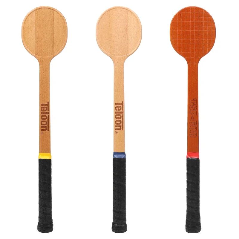 TELOONTennis Dessert racket  professional practice racket  adults children tennis training wooden racket TSP-600 tennisRacket