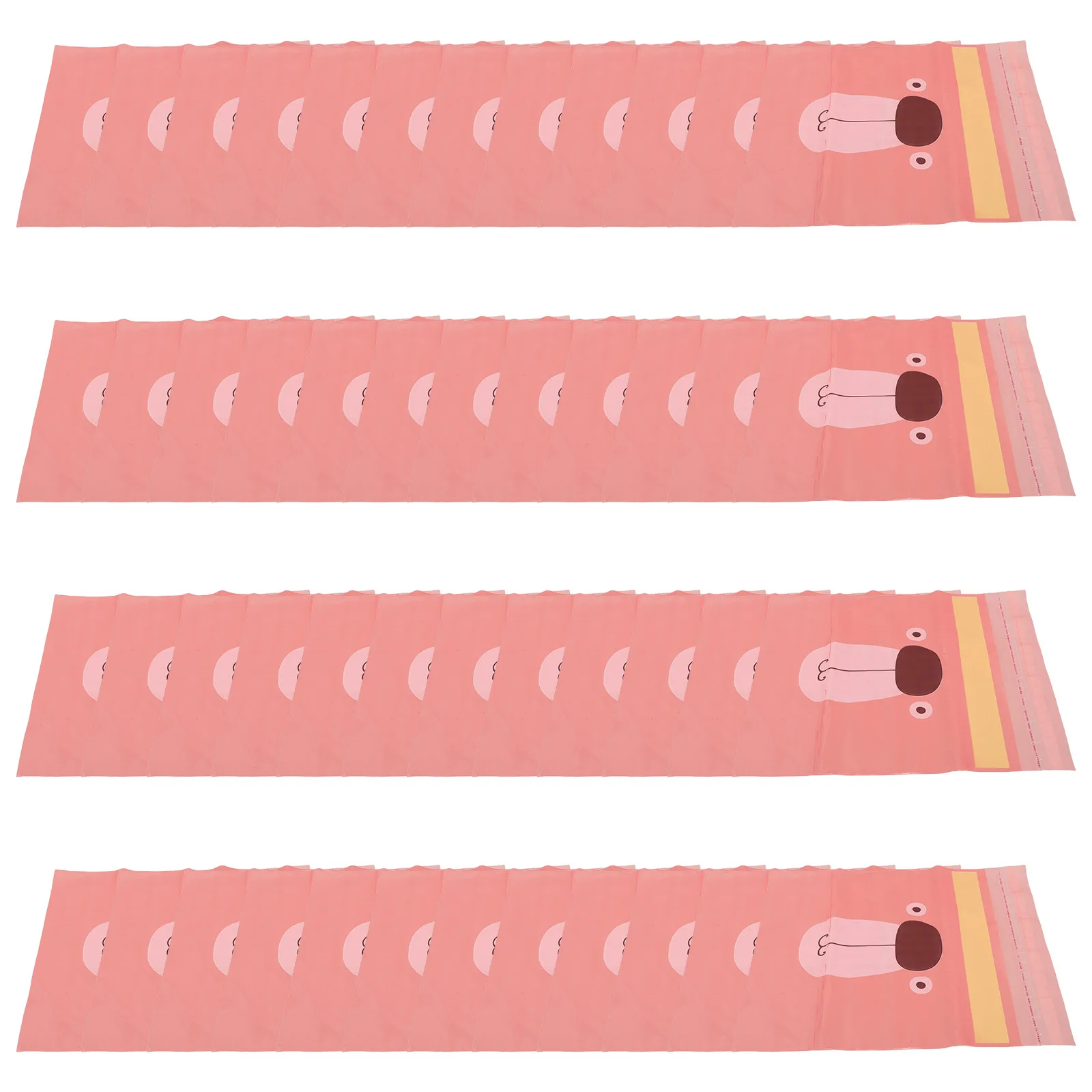 

60PCS Car Trash Bags Leakproof Durable Storage Kitchen Use Garbage Disposable ganizer Cute Interior Road Cartoon