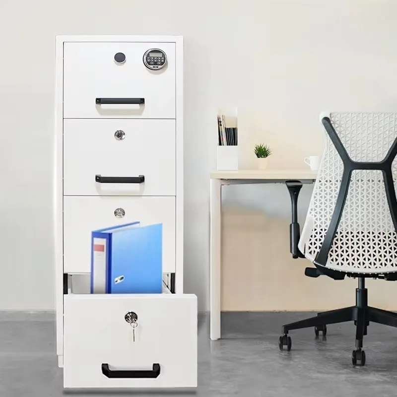 Hour Fire Resistant Steel Filing Cabinet 4 Drawers Fireproof Safe Resistant Metal Filing Cabinet