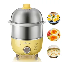 360W Electric Egg Cooker Breakfast Machine Food Steamer Egg Boiler Multicooker Egg Custard Steaming Cooker with Timer 220V