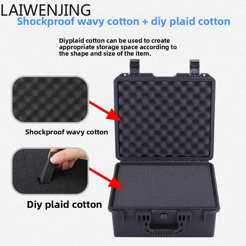 

HLZ PP safety protection toolbox, moisture-proof and waterproof portable storage box