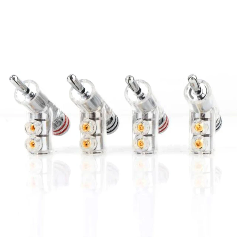 

Высококачественный родий/позолоченный закрытый винтовой замок, акустический кабель, разъем типа «банан», проводной динамик «сделай сам», аудио/видеоприемник