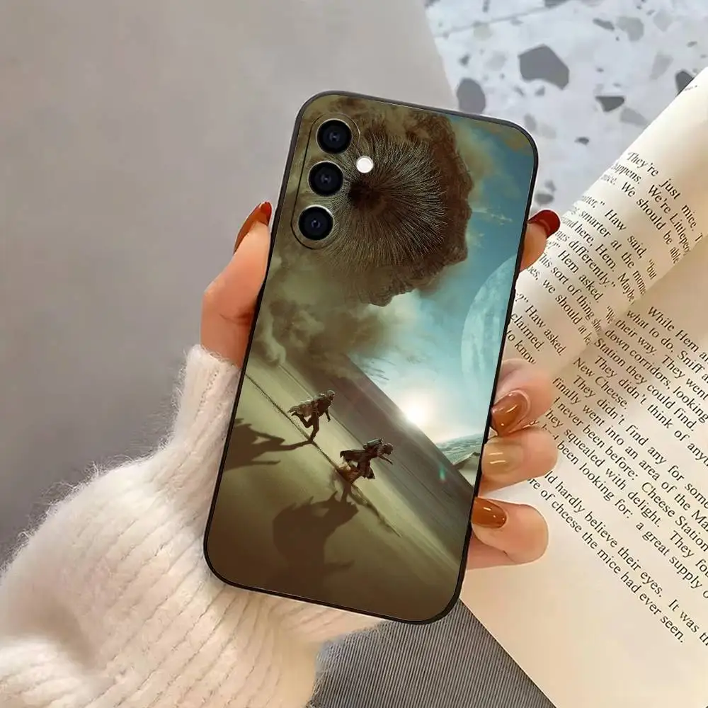 D-D-une-e Power Telefoon Case Voor Samsung Galaxy A73,A72,A71,A70,A53,A52,A51,Anderen Zachte Zwarte Cover