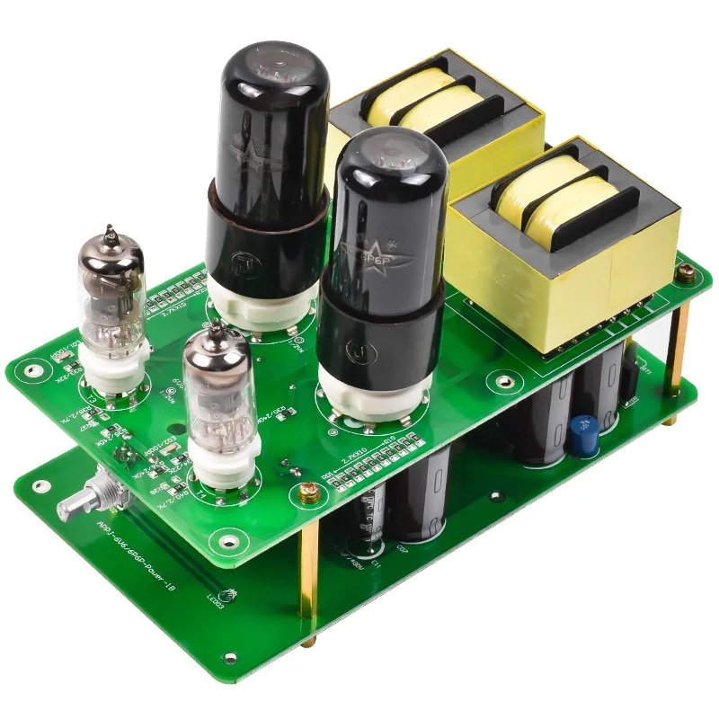 For 6J1 + 6P6P 6V6 Single-ended Tube Power Amplifier Kit, Bile Machine Kit DIY Kit Components, Power Amplifier