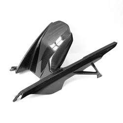 For BMW BMW S1000RR 2019-2025 M1000RR 2020-2025 S1000R 2021-2025 M1000R 2023-2025 100% Carbon Fiber Rear hugger with chain guard