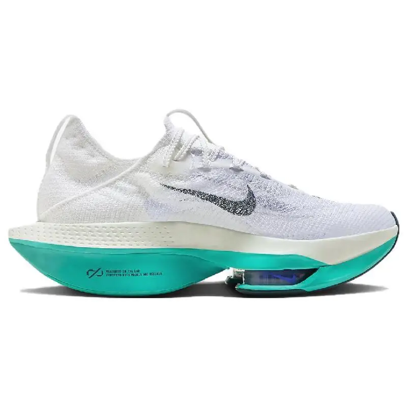 Nike Nike Air Zoom Alphafly Next% 2 Tênis branco transparente Jade DN3555-100