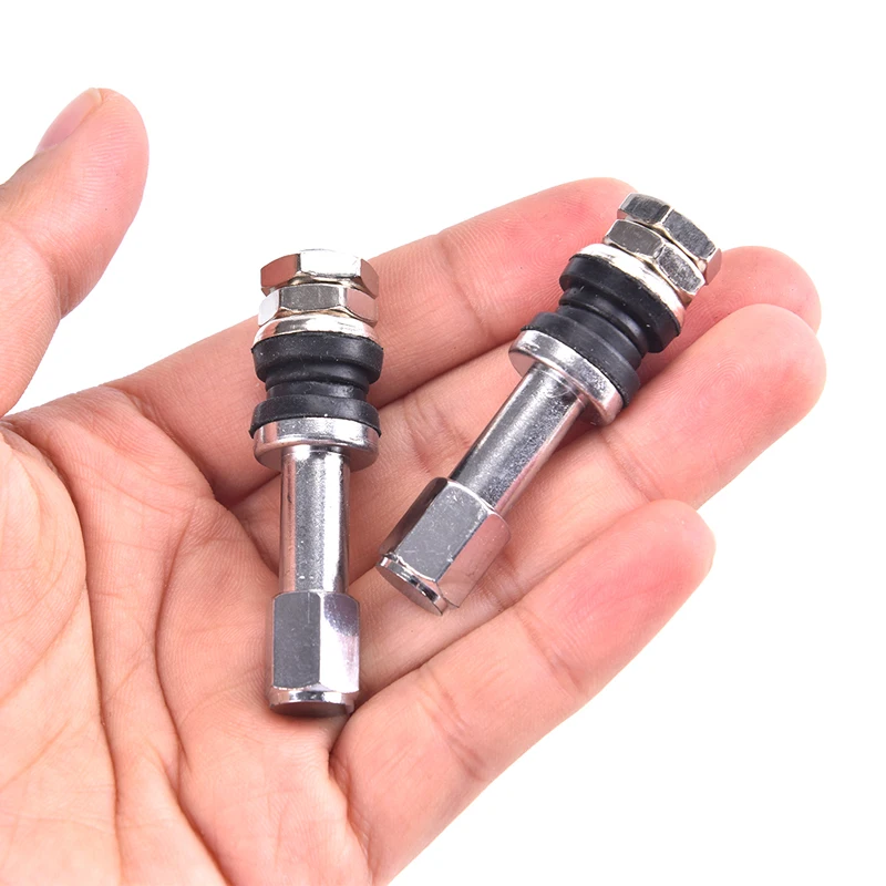 

Car Tire Valve TR48E Bolt-in Car Tubeless Wheel Tire Valve Stem Dust Cap Cover Vacuum fetal valve nozzle