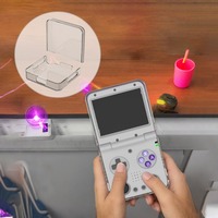 Transparent Protective Cover Game Console AntiScratch Protective Case For Miyoo Flip V2 Handheld Game Console split type Shell